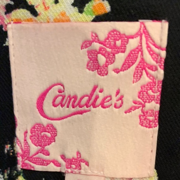 Candie’s Flowered Blazer - Size M - Picture 4 of 4